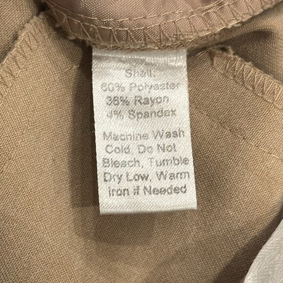 LOFT Women's Classic Ann Trouser Sand Size 14 - Picture 7 of 7